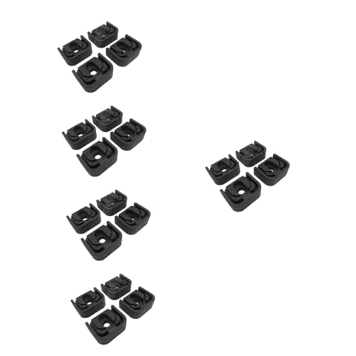 HIAKDOFT 20stücke Anti-vibrations-pads Für Klimaanlagen Stoßdämpfende Unterlage Geräuschreduzierung Und Langlebig Einfache Installation Und Hohe Stabilität von HIAKDOFT