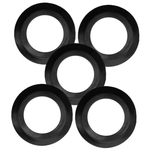 HIAKDOFT 5 Stück Teiliges Gummi Dichtungsringe für Spüle Abflussfilter Langlebige Sink Drain Strainer Seal Installieren Passend für Verschiedene Küchenspülen Abflussdichtung von HIAKDOFT