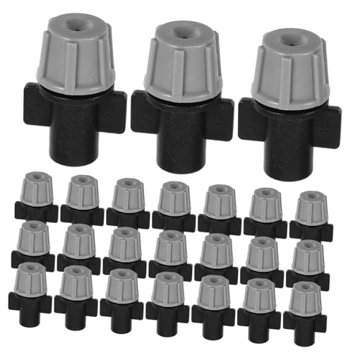 HIAKDOFT 50 Stück Sprühdüsen für Gartenbewässerung Feiner Nebel Sprinklerkopf mit Hoher Kühlleistung Wassersparende Tropfbewässerung für Pflanzen Geeignet für Automatische von HIAKDOFT