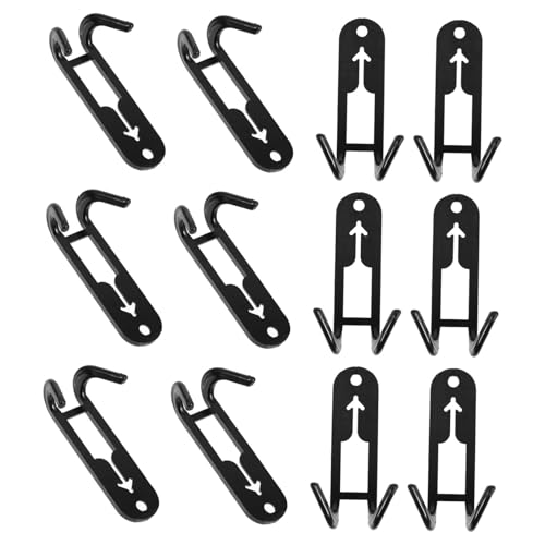 HIAKDOFT 50 Stück Teiliges Gartengitter Haken aus Robustem Material Kletterpflanzenhalterung für Melonen Honigmelonen und Kletterpflanzen Einfache Anbringung für Außenbereich und von HIAKDOFT