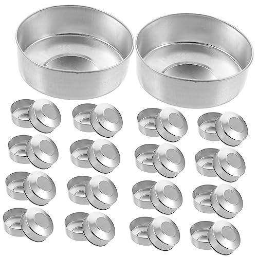 HIAKDOFT 500 Stück Aluminium Teelicht Dosen Leere Teelichtbehälter für Kerzenherstellung Silber für Teelichthalter Wärmer und Votivkerzen HIAKDOFT 500 Stück Aluminium Teelicht Dosen Leere Teelichtbehälter für Kerzenherstellung Silber für Teelichthalter Wärmer und Votivkerzen von HIAKDOFT