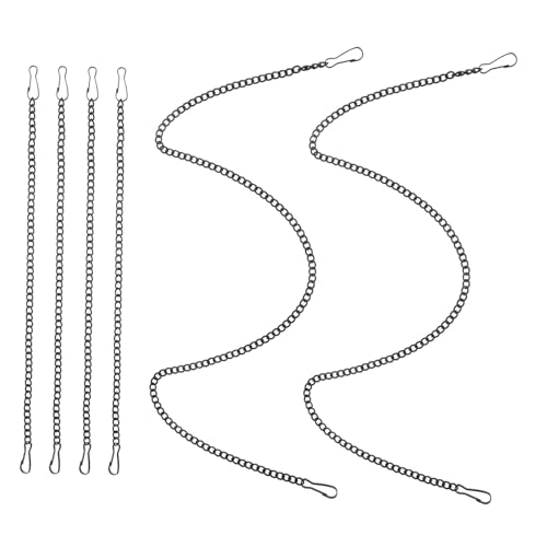 HIAKDOFT 6 Stück Aufhängen von Schildern Postern und Bannern Langlebige Metallketten mit Minimalistischer Optik Geeignet für Wohnkultur Pflanzenhalter und Schmuckherstellung HIAKDOFT 6 Stück Aufhängen von Schildern Postern und Bannern Langlebige Metallketten mit Minimalistischer Optik Geeignet für Wohnkultur Pflanzenhalter und Schmuckherstellung von HIAKDOFT