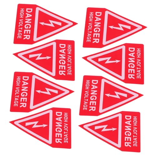 HIAKDOFT 6 Stück Gelbes Dreieck Warnschild Aufkleber Hochspannung Warnung für Industrieanlagen Selbstklebend Sichtbar Sicherheitskennzeichnung für Arbeitsumgebung HIAKDOFT 6 Stück Gelbes Dreieck Warnschild Aufkleber Hochspannung Warnung für Industrieanlagen Selbstklebend Sichtbar Sicherheitskennzeichnung für Arbeitsumgebung von HIAKDOFT