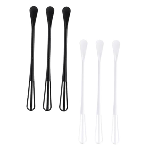 HIAKDOFT 6 Stück Teiliges Mini Handquirle mit Löffel aus Lebensmittelechtem PP Leicht und Kompakt zum Eierverrühren Kaffee und Sauce Rühren Multifunktionale Küchenhelfer Wiederverwendbar HIAKDOFT 6 Stück Teiliges Mini Handquirle mit Löffel aus Lebensmittelechtem PP Leicht und Kompakt zum Eierverrühren Kaffee und Sauce Rühren Multifunktionale Küchenhelfer Wiederverwendbar von HIAKDOFT