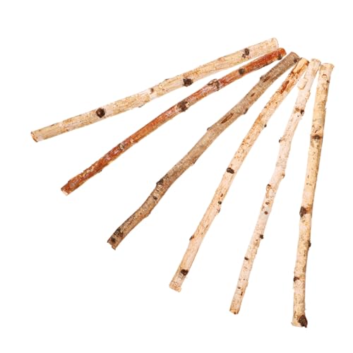 HIAKDOFT 6 Stück Teiliges Natürliche Holzstäbchen Bastelholz Äste Zweige Deko DIY Handwerk Holzstäbe ohne Lack Lang Rustikale Naturholzstäbe für Kreative Bastelprojekte HIAKDOFT 6 Stück Teiliges Natürliche Holzstäbchen Bastelholz Äste Zweige Deko DIY Handwerk Holzstäbe ohne Lack Lang Rustikale Naturholzstäbe für Kreative Bastelprojekte von HIAKDOFT