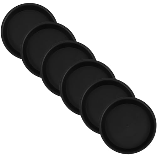 HIAKDOFT 6 Stück Teiliges Runde Pflanzuntersetzer aus Dickem Kunststoff wasserdichte Pflanzenschalen für Innen und Außen Stabile Blumentopf untersetzer mit Auslaufsicherem Design für HIAKDOFT 6 Stück Teiliges Runde Pflanzuntersetzer aus Dickem Kunststoff wasserdichte Pflanzenschalen für Innen und Außen Stabile Blumentopf untersetzer mit Auslaufsicherem Design für von HIAKDOFT