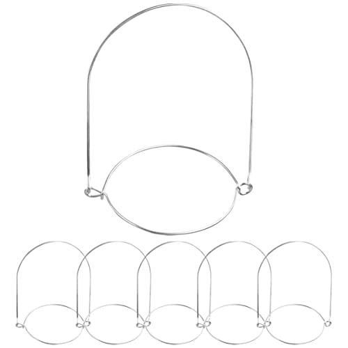 HIAKDOFT 6 Stück Teiliges Set Aufhänger für Weithals Gläser Haken für Einmachgläser Solarleuchten und Glasflaschen Installieren und Entfernen Langlebig und Praktisch HIAKDOFT 6 Stück Teiliges Set Aufhänger für Weithals Gläser Haken für Einmachgläser Solarleuchten und Glasflaschen Installieren und Entfernen Langlebig und Praktisch von HIAKDOFT