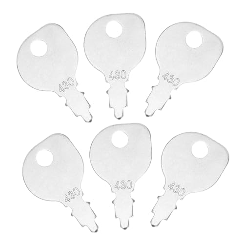 HIAKDOFT 6 Stück Teiliges Zündschlüssel Ersatz für Rasenmäher Traktor Kompatibel mit Kubota Zuverlässiger Starter für Landmaschinen mit Indak Schalter und Tragbar HIAKDOFT 6 Stück Teiliges Zündschlüssel Ersatz für Rasenmäher Traktor Kompatibel mit Kubota Zuverlässiger Starter für Landmaschinen mit Indak Schalter und Tragbar von HIAKDOFT