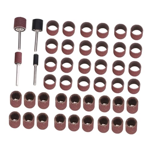 HIAKDOFT 64 Stück Teiliges Pet Manicure Schleifband Verbindungsstangen Langlebiges Schleifpapier in Körnungen Geeignet für Haustier nagelpflege und Polieren von HIAKDOFT