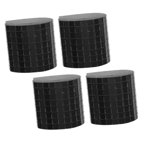 HIAKDOFT 8 Rollen Selbstklebende Klare Mosaikfliesen DIY Bastelset Quadratische Acryl Tiles für Wanddeko Spiegelaufkleber Vielseitig für Karten Rahmen Vasen Handwerk von HIAKDOFT