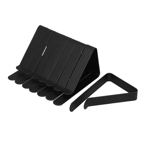 HIAKDOFT 8 Stück Tischdeckenhalter Clips – Picknick Tischdecken Clips Aus Edelstahl Für Familienfeiern Picknicks Restaurants Hochzeiten von HIAKDOFT