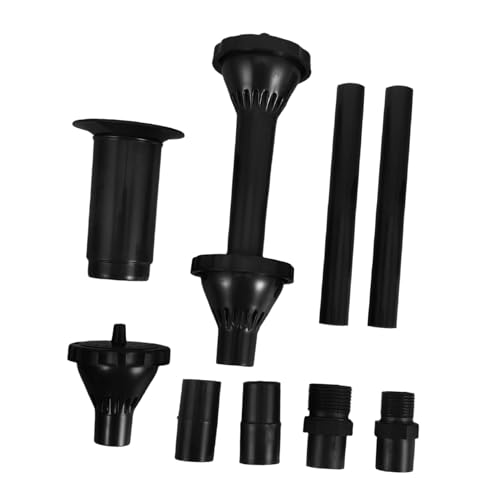 HIAKDOFT 9 Teiliges Fontänendüsen Set für Teichpumpe Vielseitige Wassersprühköpfe aus Robustem Kunststoff Geeignet für Garten Aquarium Pool Verschiedene Springbrunnen Effekte Einfache HIAKDOFT 9 Teiliges Fontänendüsen Set für Teichpumpe Vielseitige Wassersprühköpfe aus Robustem Kunststoff Geeignet für Garten Aquarium Pool Verschiedene Springbrunnen Effekte Einfache von HIAKDOFT