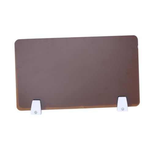 HIAKDOFT Acryl Büro Schreibtisch Trennwand Tawny Praktische Desktop Partition Einfache Installation Geräuschreduzierend Vielseitig für Büro und Prüfung Geeignet HIAKDOFT Acryl Büro Schreibtisch Trennwand Tawny Praktische Desktop Partition Einfache Installation Geräuschreduzierend Vielseitig für Büro und Prüfung Geeignet von HIAKDOFT