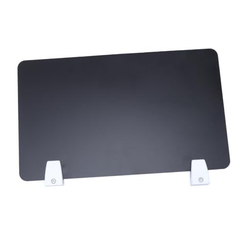 HIAKDOFT Acryl Schreibtisch Trennwand Schwarz Praktischer Office Desktop Baffle Installieren Privatsphäre Schutzplatte Für Büro und Schule HIAKDOFT Acryl Schreibtisch Trennwand Schwarz Praktischer Office Desktop Baffle Installieren Privatsphäre Schutzplatte Für Büro und Schule von HIAKDOFT