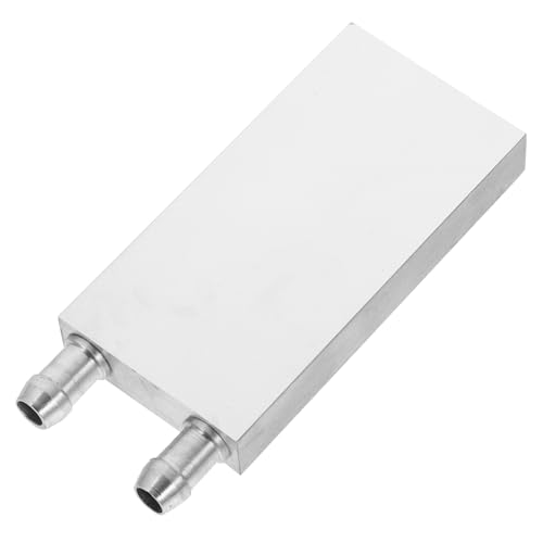 HIAKDOFT Aluminium Wassergekühlter CPU Heat Sink mit Halbleiter kühlplatte Seitenauslass für Effiziente Kühlung Geräuscharm Langlebig für Stabile PC wasserkühlungssysteme HIAKDOFT Aluminium Wassergekühlter CPU Heat Sink mit Halbleiter kühlplatte Seitenauslass für Effiziente Kühlung Geräuscharm Langlebig für Stabile PC wasserkühlungssysteme von HIAKDOFT