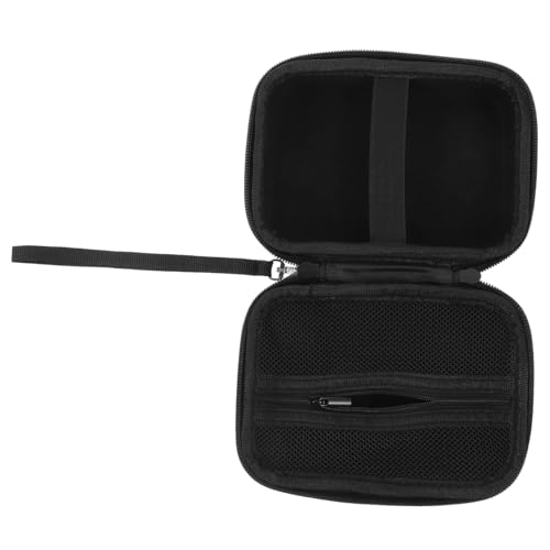 HIAKDOFT Antistatische Stoßfeste Drucker Organizer Tasche mit Mehrschichtigem Aufbewahrungshalter Tragbare Elektronik Organizer Tasche für Etikettendrucker und Zubehör Schwarz Leicht und von HIAKDOFT