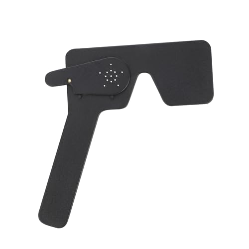 HIAKDOFT Augenokkluder Handheld Sehprüfung Werkzeug Ergonomisch Bruchsicher Kompakt Astigmatischer Sehtest für Augenarzt und Optometrie Schwarz Leicht zu Handhaben HIAKDOFT Augenokkluder Handheld Sehprüfung Werkzeug Ergonomisch Bruchsicher Kompakt Astigmatischer Sehtest für Augenarzt und Optometrie Schwarz Leicht zu Handhaben von HIAKDOFT