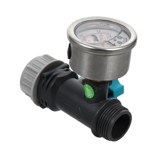 HIAKDOFT Automatischer Wasser druckminderer mit Manometer Psi Robuster Garten Schlauchadapter für Präzise Bewässerung Passend für Gartenschläuche für Gartenbewässerung Anfänger und HIAKDOFT Automatischer Wasser druckminderer mit Manometer Psi Robuster Garten Schlauchadapter für Präzise Bewässerung Passend für Gartenschläuche für Gartenbewässerung Anfänger und von HIAKDOFT