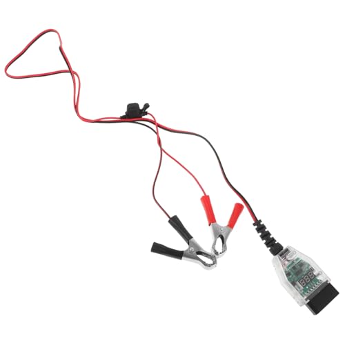 HIAKDOFT Automobil Batterie Diagnosetool Präziser Batterietester mit Kontinuierlicher Batterieersatzfunktion für Fahrzeugbatterien Leichtes Tragbares Akku analysergerät zur von HIAKDOFT