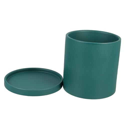 HIAKDOFT Blumentopf aus Keramik drinnen dekorativ Tablett Sukkulentöpfe aus Keramik saftiger Blumentopf kleine Keramiktöpfe für Pflanzen Pflanztöpfe für Zimmerpflanzen Keramikpflanzer Grün HIAKDOFT Blumentopf aus Keramik drinnen dekorativ Tablett Sukkulentöpfe aus Keramik saftiger Blumentopf kleine Keramiktöpfe für Pflanzen Pflanztöpfe für Zimmerpflanzen Keramikpflanzer Grün von HIAKDOFT