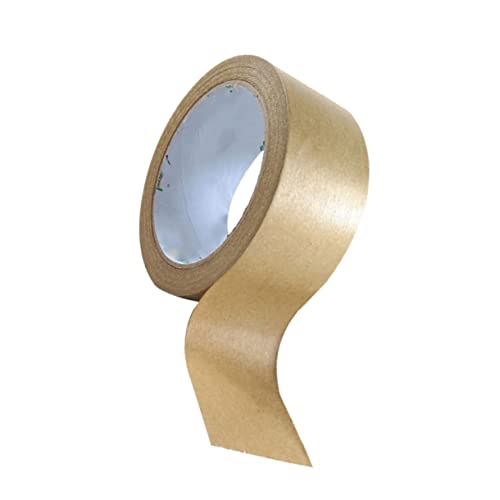 HIAKDOFT Breites Kraftpapier Klebeband mit Starker Haftung Wasserabweisend Abriebfest für Geschenkverpackung DIY Basteln und Dekoration Natürliche Farbe HIAKDOFT Breites Kraftpapier Klebeband mit Starker Haftung Wasserabweisend Abriebfest für Geschenkverpackung DIY Basteln und Dekoration Natürliche Farbe von HIAKDOFT