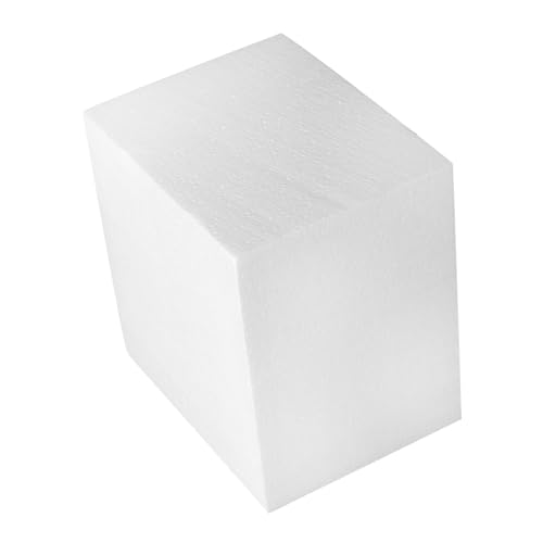 HIAKDOFT Carving Foam Block Höhe Rechteckiger Bastelschaumstoff DIY Skulptur Modellierblock für Blumenarrangements und Handwerksdekorationen von HIAKDOFT