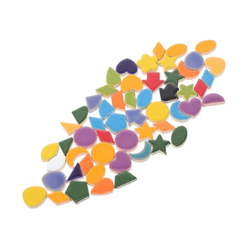 HIAKDOFT DIY Keramik Mosaiksteine Große Stern Mond Herz Formen Bunte Dekorative Fliesen für Handwerk und Rahmen Glatte Oberfläche Langlebig und Einfach zu Verarbeiten HIAKDOFT DIY Keramik Mosaiksteine Große Stern Mond Herz Formen Bunte Dekorative Fliesen für Handwerk und Rahmen Glatte Oberfläche Langlebig und Einfach zu Verarbeiten von HIAKDOFT