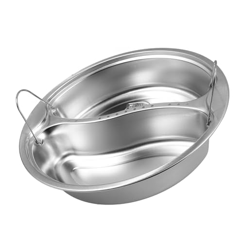 HIAKDOFT Dampfkorb für Töpfe Hitzebeständiger Zweiteiliger Steaming Basket mit Verbrühungsgriff Langlebig und Kratzfrei Geeignet als Ersatz für Dampfgarer und Reiskocher HIAKDOFT Dampfkorb für Töpfe Hitzebeständiger Zweiteiliger Steaming Basket mit Verbrühungsgriff Langlebig und Kratzfrei Geeignet als Ersatz für Dampfgarer und Reiskocher von HIAKDOFT