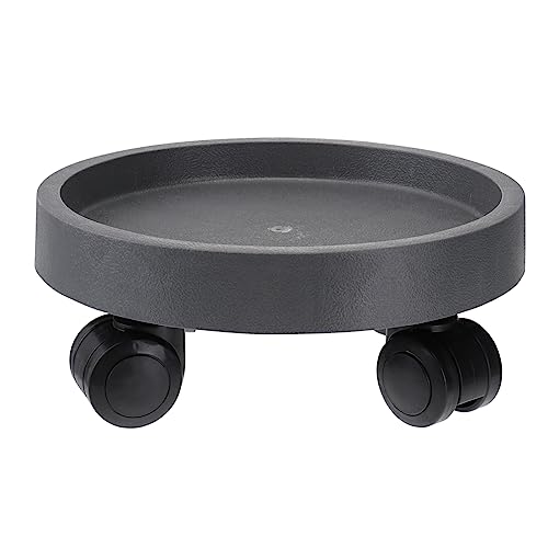 HIAKDOFT Dickes Rundes Pflanzgefäß Untersetzer Gehärtetem Harz Durchmesser Widerstandsfähiges Blumen Pflanzschalen Tablett für Innen und Außenbereich Schützt Böden vor Wasser und Schmutz von HIAKDOFT
