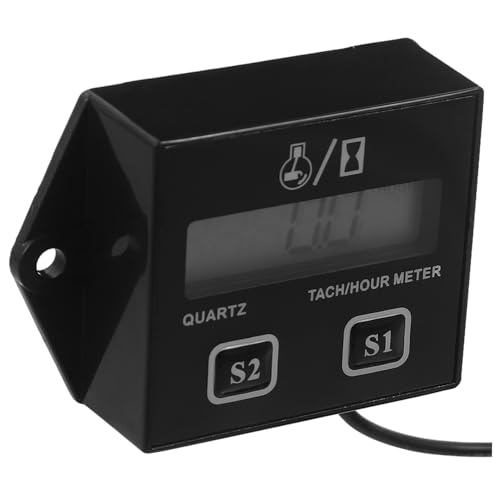 HIAKDOFT Digitaler Drehzahlmesser für Kleinmotoren mit Präziser Pulsmessung Einfacher Installation Langlebiger Bauweise Geeignet für Kettensäge Rasenmäher und Motorrad Exakte Analyse der von HIAKDOFT