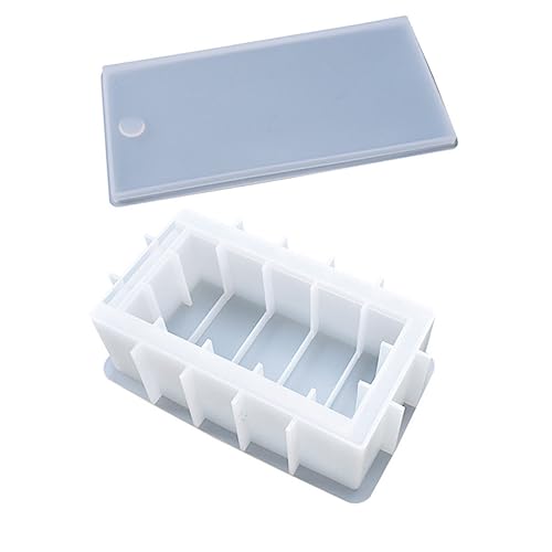 HIAKDOFT Domino Box Silikonform für Epoxidharz Gießform DIY Aufbewahrungsbox Wiederverwendbar zum Basteln Schmuck und Kleinteile Organizer von HIAKDOFT