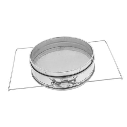 HIAKDOFT Doppelter Honigfilter Mesh Filter für Honig zum Abseihen von Saucen und Sirup zu Reinigen und Benutzerfreundlich von HIAKDOFT
