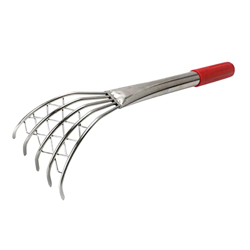HIAKDOFT Edelstahl Claw Rake mit Mesh Netz Robuster Strand Muschelschaufler mit Ergonomischem Griff Langlebiges Hand Werkzeug zum Graben von Muscheln und Schalentieren am Strand HIAKDOFT Edelstahl Claw Rake mit Mesh Netz Robuster Strand Muschelschaufler mit Ergonomischem Griff Langlebiges Hand Werkzeug zum Graben von Muscheln und Schalentieren am Strand von HIAKDOFT