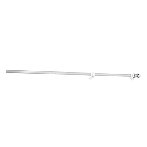 HIAKDOFT Edelstahl Fahnenmast mit Drehbarer Rotation Stabiler Outdoor Flaggenhalter Wetterbeständig für Garten Balkon und Terrasse von HIAKDOFT