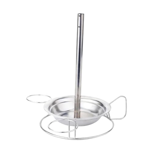 HIAKDOFT Edelstahl Hähnchenhalter mit Platten Robustes Chicken Roaster Rack für Grill Ofen und Outdoor Camping Tropffreies Aufrechtbraten von Geflügel Geeignet für Hähnchen Truthahn Gans HIAKDOFT Edelstahl Hähnchenhalter mit Platten Robustes Chicken Roaster Rack für Grill Ofen und Outdoor Camping Tropffreies Aufrechtbraten von Geflügel Geeignet für Hähnchen Truthahn Gans von HIAKDOFT
