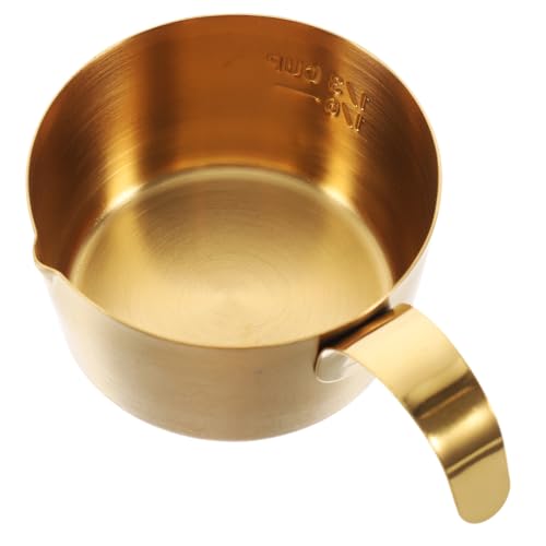 HIAKDOFT Edelstahl Milchkännchen mit Messskala Rostfrei Hitzebeständig Langlebig für Espresso Kaffeezubereitung in Restaurant Zuhause Komfortabler Griff Modernes Design HIAKDOFT Edelstahl Milchkännchen mit Messskala Rostfrei Hitzebeständig Langlebig für Espresso Kaffeezubereitung in Restaurant Zuhause Komfortabler Griff Modernes Design von HIAKDOFT