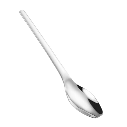 HIAKDOFT Edelstahl Suppenlöffel Groß Robust Dicker Servierlöffel Ergonomisch Geformt für Küche Restaurant Hotel Vielseitig Verwendbar von HIAKDOFT