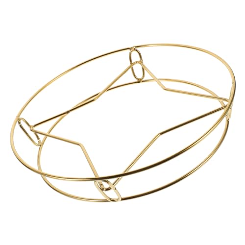 HIAKDOFT Edelstahl Wok Halterung Lagig Hitzebeständiger Topfständer mit Hohlem Design Platzsparend und Belüftet Multifunktionaler Wok und Kochtopfhalter für Tisch und Küche von HIAKDOFT