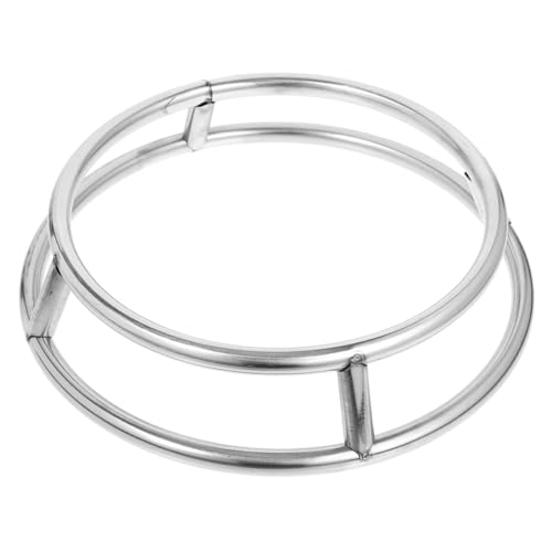HIAKDOFT Edelstahl Wokständer Kompakt Robust für Gasherd und Outdoor Camping Wokhalter Hitzeisolierend Praktischer Küchenutensilienhalter aus Langlebigem Teilig Mittelgroß HIAKDOFT Edelstahl Wokständer Kompakt Robust für Gasherd und Outdoor Camping Wokhalter Hitzeisolierend Praktischer Küchenutensilienhalter aus Langlebigem Teilig Mittelgroß von HIAKDOFT