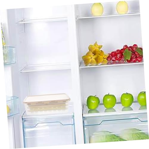 HIAKDOFT Eiswürfelform mit Deckel Kunststoff Lebensmittelecht Stapelbarer Eiswürfelbehälter mit Lagigem Eiswürfelfach und Schaufel Wiederverwendbar für DIY Eiswürfel Gefrierschrank HIAKDOFT Eiswürfelform mit Deckel Kunststoff Lebensmittelecht Stapelbarer Eiswürfelbehälter mit Lagigem Eiswürfelfach und Schaufel Wiederverwendbar für DIY Eiswürfel Gefrierschrank von HIAKDOFT