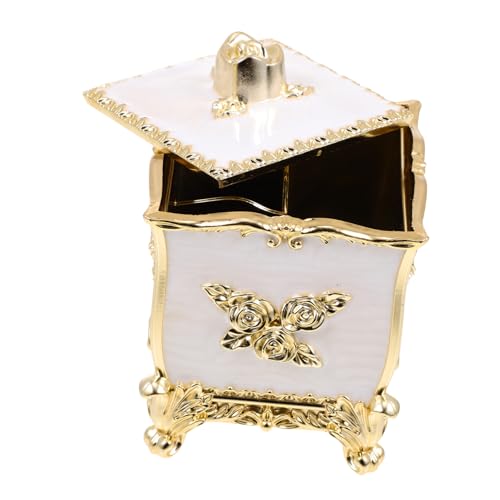 HIAKDOFT Embossment Baumwollpad Aufbewahrungsbox mit Staubschutzdeckel Kompakte Makeup Schwamm Organizer Box für Badezimmer und Schminktisch Staubdicht Leicht zu Reinigen Platzsparend HIAKDOFT Embossment Baumwollpad Aufbewahrungsbox mit Staubschutzdeckel Kompakte Makeup Schwamm Organizer Box für Badezimmer und Schminktisch Staubdicht Leicht zu Reinigen Platzsparend von HIAKDOFT
