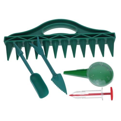 HIAKDOFT Ergonomische Sämaschine mit Fach Verstellbarem Saatgutspender und Schnellem Lochbohrer Gartengerät für Präzises Säen von Gemüse und Blumen in Kleinen Gärten HIAKDOFT Ergonomische Sämaschine mit Fach Verstellbarem Saatgutspender und Schnellem Lochbohrer Gartengerät für Präzises Säen von Gemüse und Blumen in Kleinen Gärten von HIAKDOFT