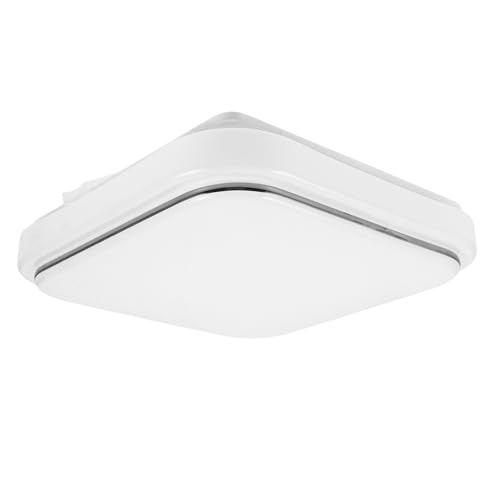 HIAKDOFT Ersatz Lampenschirm für LED Deckenleuchte Quadratischer Deckenlicht Abdeckung Modernes Design Installieren Leicht zu Reinigen Geeignet für Schlafzimmer Esszimmer Vielseitig und HIAKDOFT Ersatz Lampenschirm für LED Deckenleuchte Quadratischer Deckenlicht Abdeckung Modernes Design Installieren Leicht zu Reinigen Geeignet für Schlafzimmer Esszimmer Vielseitig und von HIAKDOFT