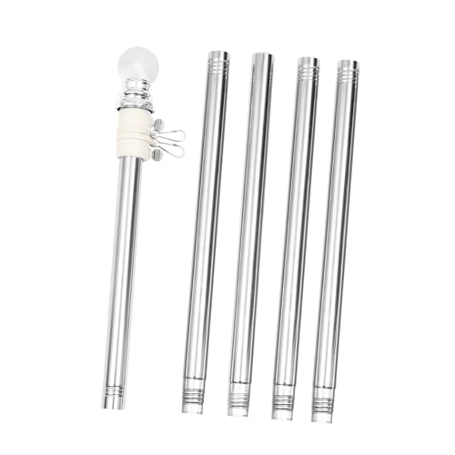 HIAKDOFT Fahnenmast Fuß Wandmontage mit Drehbaren Ringen Stabiler Teiliger Rostfreier Fahnenmast für Wetterbeständigen Outdoor Einsatz Verhindert Verheddern und Erleichtert HIAKDOFT Fahnenmast Fuß Wandmontage mit Drehbaren Ringen Stabiler Teiliger Rostfreier Fahnenmast für Wetterbeständigen Outdoor Einsatz Verhindert Verheddern und Erleichtert von HIAKDOFT