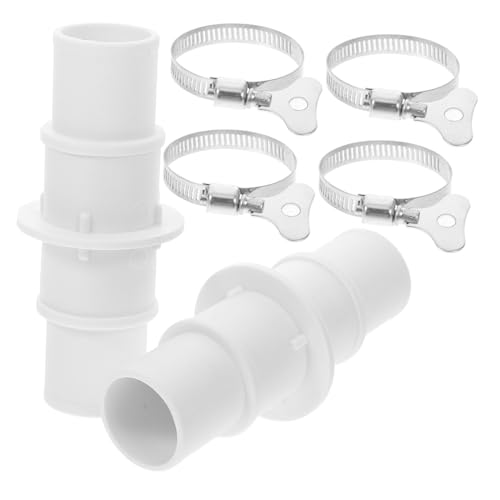 HIAKDOFT Flexibler Poolschlauch Adapter bis Langlebiger Vakuumschlauchverbinder für Schwimmbad Einfache Installation Auslaufsicher Wiederverwendbar Geeignet für Poolstaubsauger und HIAKDOFT Flexibler Poolschlauch Adapter bis Langlebiger Vakuumschlauchverbinder für Schwimmbad Einfache Installation Auslaufsicher Wiederverwendbar Geeignet für Poolstaubsauger und von HIAKDOFT