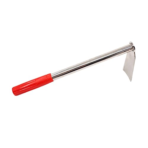 HIAKDOFT Gartenhacke Edelstahl mit Rotem Rutschfestem Griff Handliches Unkrautentfernungswerkzeug Robust Langlebig für Graben Lockern Umpflanzen Gartenzubehör Praktisch Zufällige Farbe HIAKDOFT Gartenhacke Edelstahl mit Rotem Rutschfestem Griff Handliches Unkrautentfernungswerkzeug Robust Langlebig für Graben Lockern Umpflanzen Gartenzubehör Praktisch Zufällige Farbe von HIAKDOFT