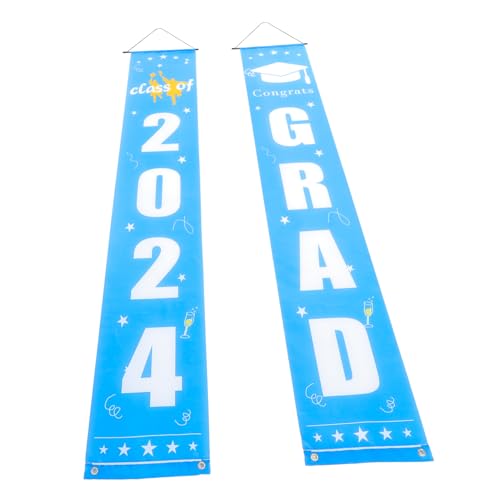 HIAKDOFT Graduation Türbanner Strapazierfähiges Verblassungsarmes Abschlussdeko für Haustür Fenster Wand für Abschlussfeier Schulparty Indoor Outdoor Nutzung HIAKDOFT Graduation Türbanner Strapazierfähiges Verblassungsarmes Abschlussdeko für Haustür Fenster Wand für Abschlussfeier Schulparty Indoor Outdoor Nutzung von HIAKDOFT