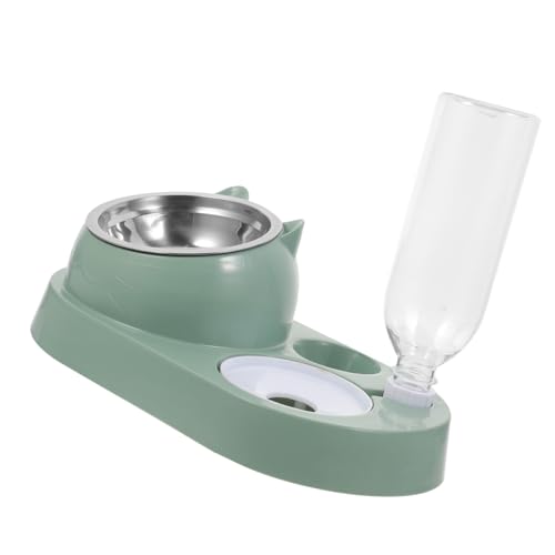 HIAKDOFT Großer Automatischer Haustiernapf mit Edelstahl schüssel rutschfest Langlebig und Widerstandsfähig Multifunktionaler Trink Futterspender für Hunde und Katzen Praktisches Design in HIAKDOFT Großer Automatischer Haustiernapf mit Edelstahl schüssel rutschfest Langlebig und Widerstandsfähig Multifunktionaler Trink Futterspender für Hunde und Katzen Praktisches Design in von HIAKDOFT