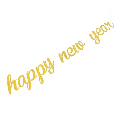HIAKDOFT Hängendes Glitter Banner für Neujahrsfeier Papiergirlande Festliche Dekoration für Wand Tür Fenster und Tisch um zu Schaffen und Erinnerungsfotos zu Machen HIAKDOFT Hängendes Glitter Banner für Neujahrsfeier Papiergirlande Festliche Dekoration für Wand Tür Fenster und Tisch um zu Schaffen und Erinnerungsfotos zu Machen von HIAKDOFT