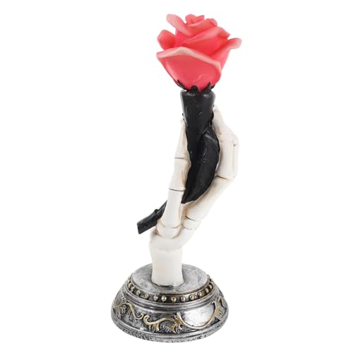 HIAKDOFT Halloween Dekorative LED Lampe Skelett Hand mit Romantische Gothic Stimmungslicht Leichter Resin Halloween Deko für Party Fenster und Valentinstag Day of The Dead Atmosphäre HIAKDOFT Halloween Dekorative LED Lampe Skelett Hand mit Romantische Gothic Stimmungslicht Leichter Resin Halloween Deko für Party Fenster und Valentinstag Day of The Dead Atmosphäre von HIAKDOFT